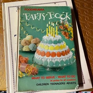 Vintage Foodorama Party Book
